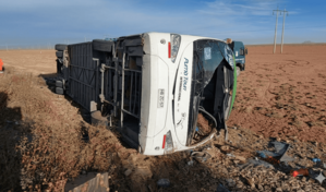 Al menos nueve muertos y 22 heridos en accidente de autob&uacute;s chileno en Bolivia