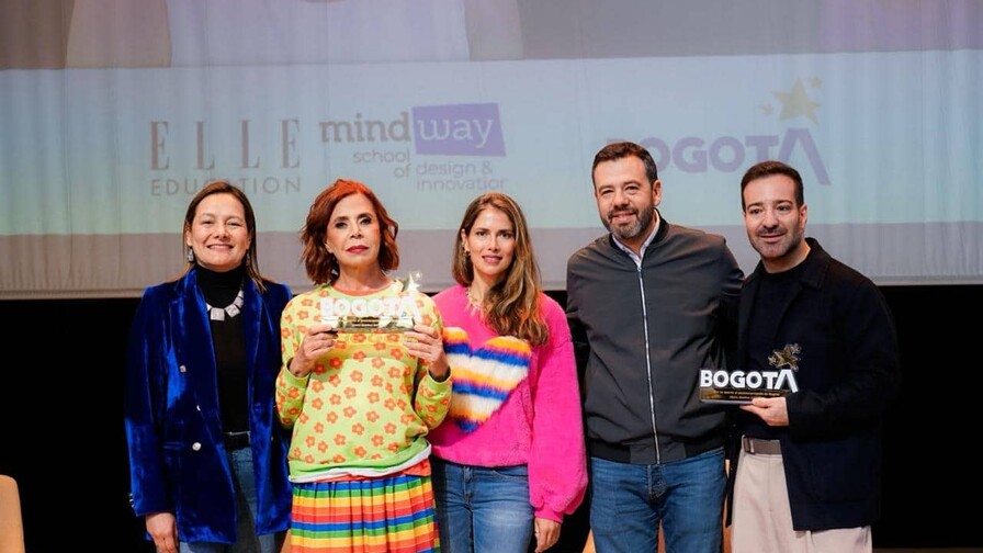 &Aacute;gatha Ruiz de la Prada y Francisco L&oacute;pez Navarrete son reconocidos como embajadores de Bogot&aacute;