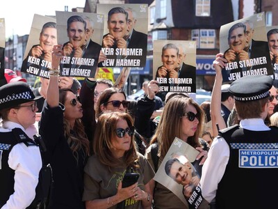 Keir Starmer es abucheado en barrio donde fueron atacados dos judíos