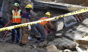 Se desploma una pared en Arroyo Hondo, Santiago; presumen posibles víctimas