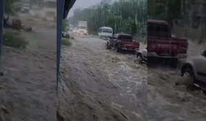 Desbordamiento de r&iacute;os provocan inundaciones en Santiago Rodr&iacute;guez