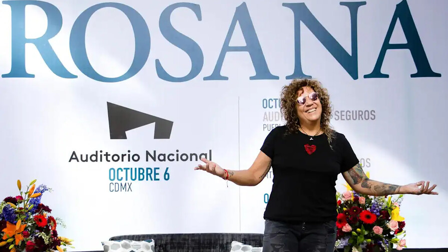 Rosana regresa a M&eacute;xico "con las ganas de compartir" treinta a&ntilde;os de trayectoria