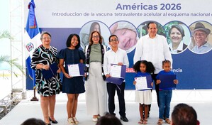 Salud P&uacute;blica incorpora vacuna tetravalente acelular al esquema nacional de vacunaci&oacute;n infantil