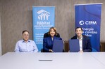 CEPM y Hábitat inician trabajos para transformar las viviendas de 120 familias CEPM y Hábitat inician trabajos para transformar las viviendas de 120 familias