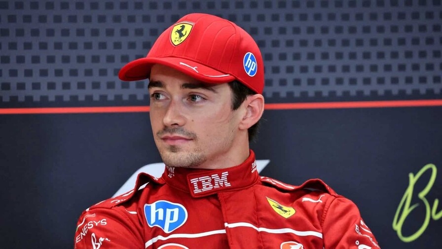 Charles Leclerc, de Ferrari, domina los ensayos libres del GP de Miami