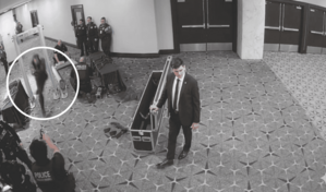 Nuevo v&iacute;deo muestra a Cole Allen disparando a un agente durante la cena de corresponsales