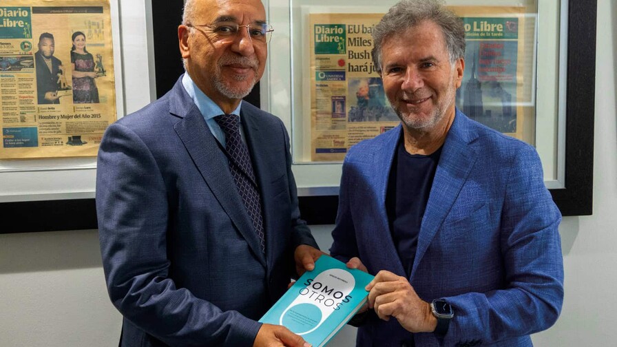 Aníbal de Castro recibe visita de Sergio Roitberg