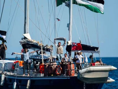 Israel intercepta a flotilla de ayuda a Gaza