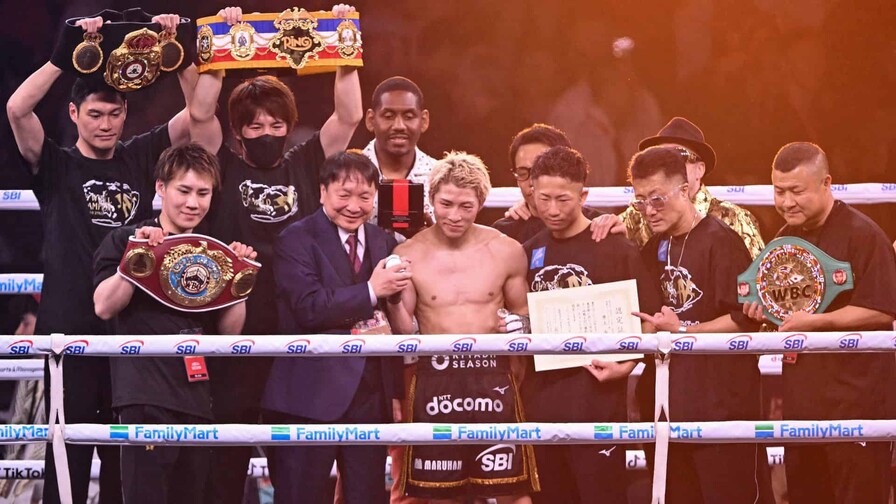 Boxeador japon&eacute;s Inoue mantiene el invicto tras derrotar a su compatriota Nakatani