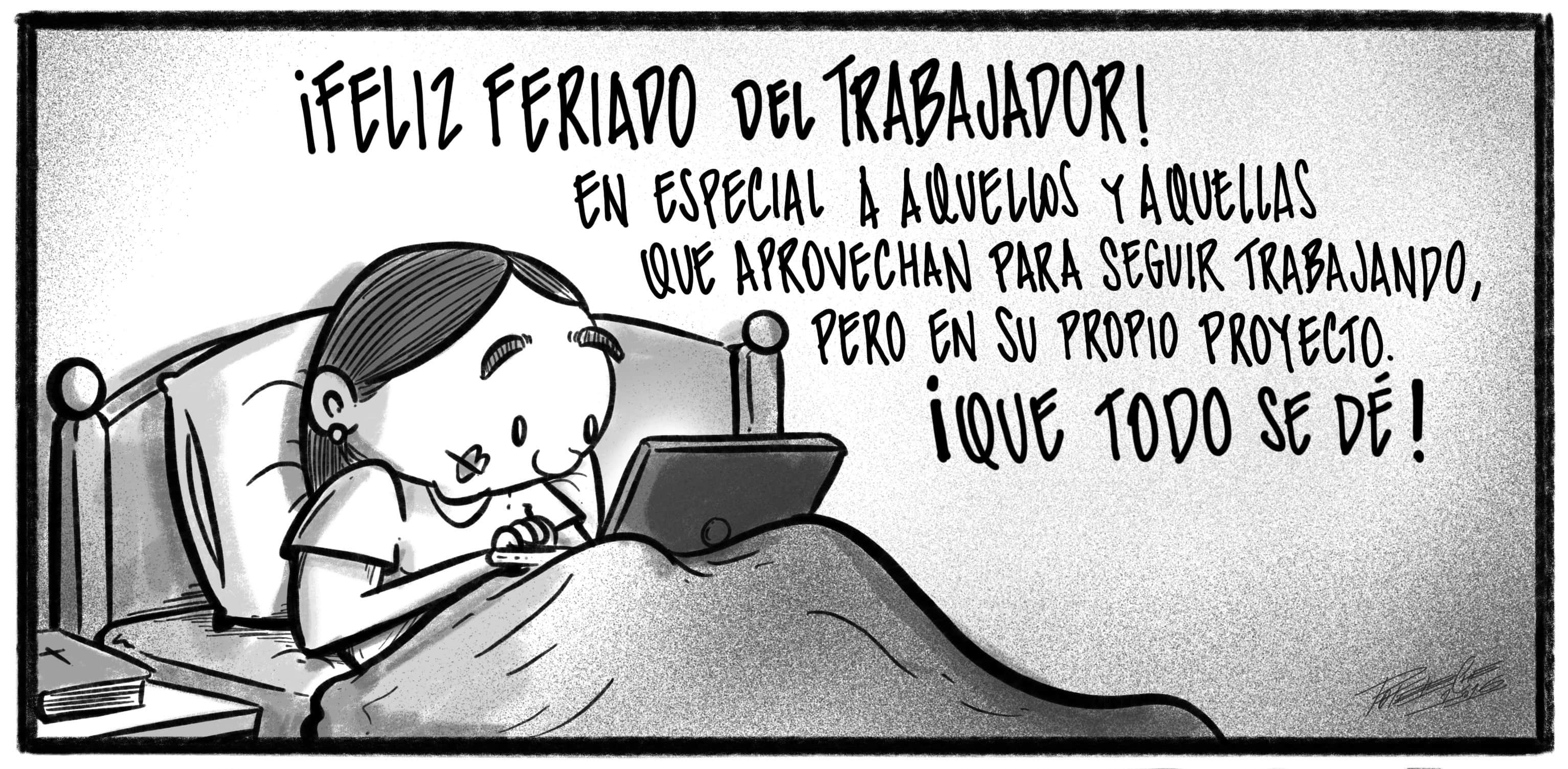 Caricatura de Noticiero Poteleche 2 mayo 2026