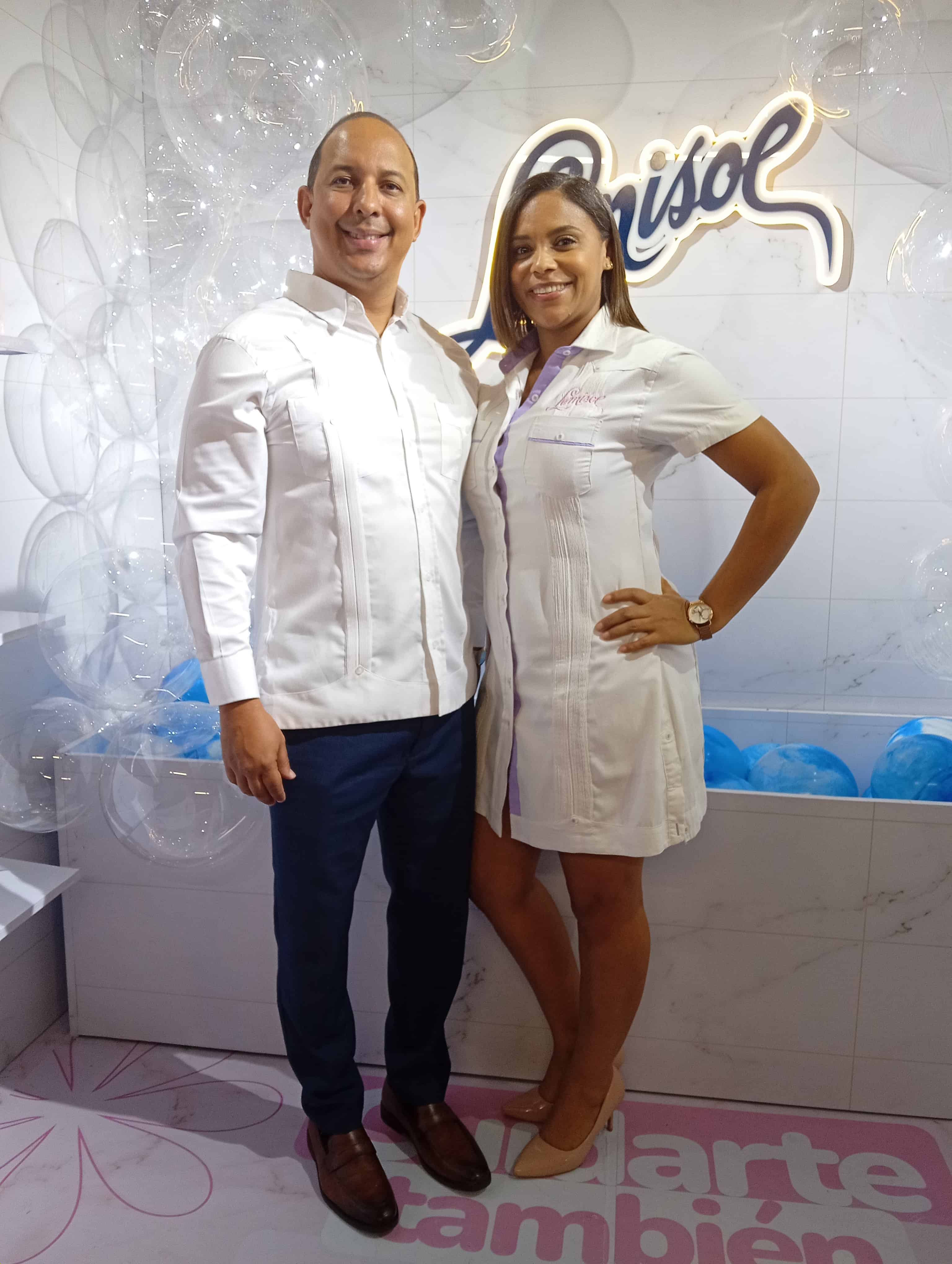 C&eacute;sar Polanco y Lucy Mu&ntilde;oz.
