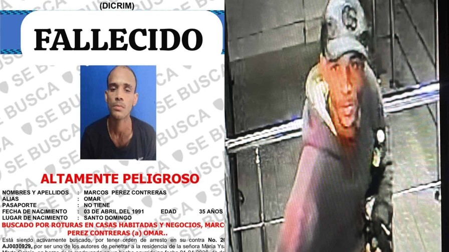 Cae abatido presunto delincuente al enfrentar agentes del Dicrim en Buenos Aires de Herrera