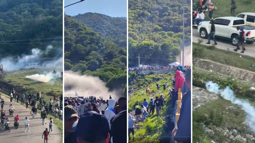 La Polic&iacute;a arrest&oacute; a 20 personas por incidentes en manifestaci&oacute;n contra miner&iacute;a en San Juan
