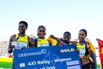 Jamaica y Estados Unidos dominan en Mundial de Relevos; Tebogo da alegría a Botsuana