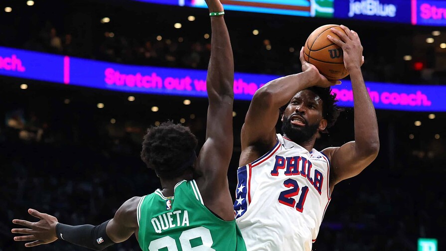 Embiid y sus Sixers completan remontada ante Celtics en el juego decisivo