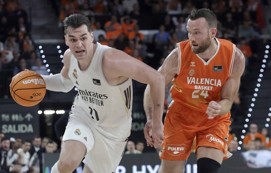 Un Hezonja en modo MVP birla al Murcia una victoria hist&oacute;rica del Real Madrid 131-123