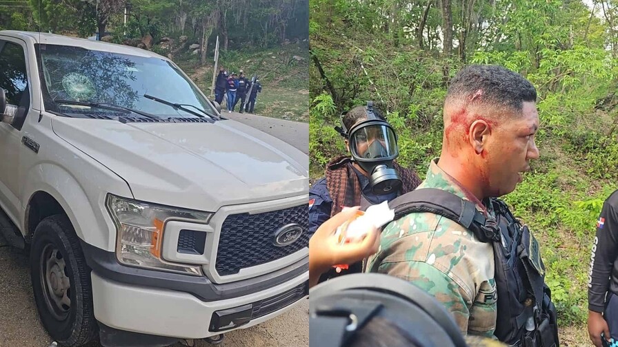 Tres polic&iacute;as y un capit&aacute;n del Ej&eacute;rcito resultaron heridos en protesta contra miner&iacute;a en San Juan