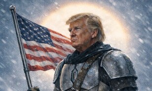 La Casa Blanca publica una imagen de Trump como The Mandalorian por el D&iacute;a de Star Wars