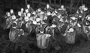 El Ej&eacute;rcito somete a 256 personas por tr&aacute;fico de indocumentados
