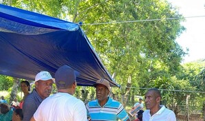 Instalan campamento en La Cuaba contra relleno sanitario
