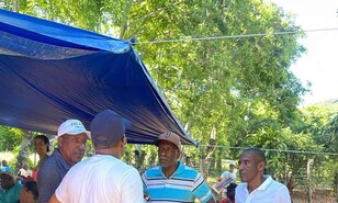Instalan campamento en La Cuaba contra relleno sanitario