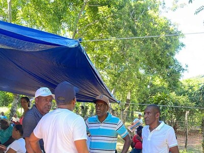 Instalan un campamento en La Cuaba contra relleno sanitario