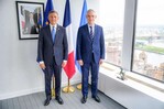 Canciller Álvarez se reúne con representantes de países y agradece apoyo de ONU sobre Haití Canciller Álvarez se reúne con representantes de países y agradece apoyo de ONU sobre Haití