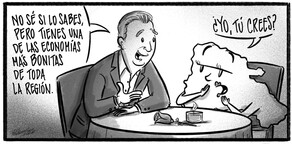 Caricatura de Noticiero Poteleche 6 mayo 2026