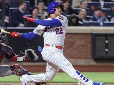 Juan Soto suma otro jonrón. tiene 7 en los últimos 11 juegos