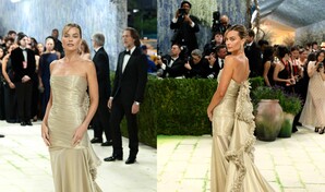 Margot Robbie viste de alta costura en su m&aacute;xima expresi&oacute;n, en la Met Gala 2026
