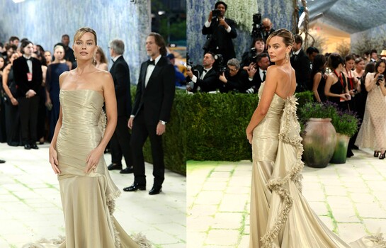 Margot Robbie viste de alta costura en su m&aacute;xima expresi&oacute;n, en la Met Gala 2026