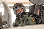 La princesa Leonor, heredera al trono de España, vuela en un reactor de combate F-5 La princesa Leonor, heredera al trono de España, vuela en un reactor de combate F-5