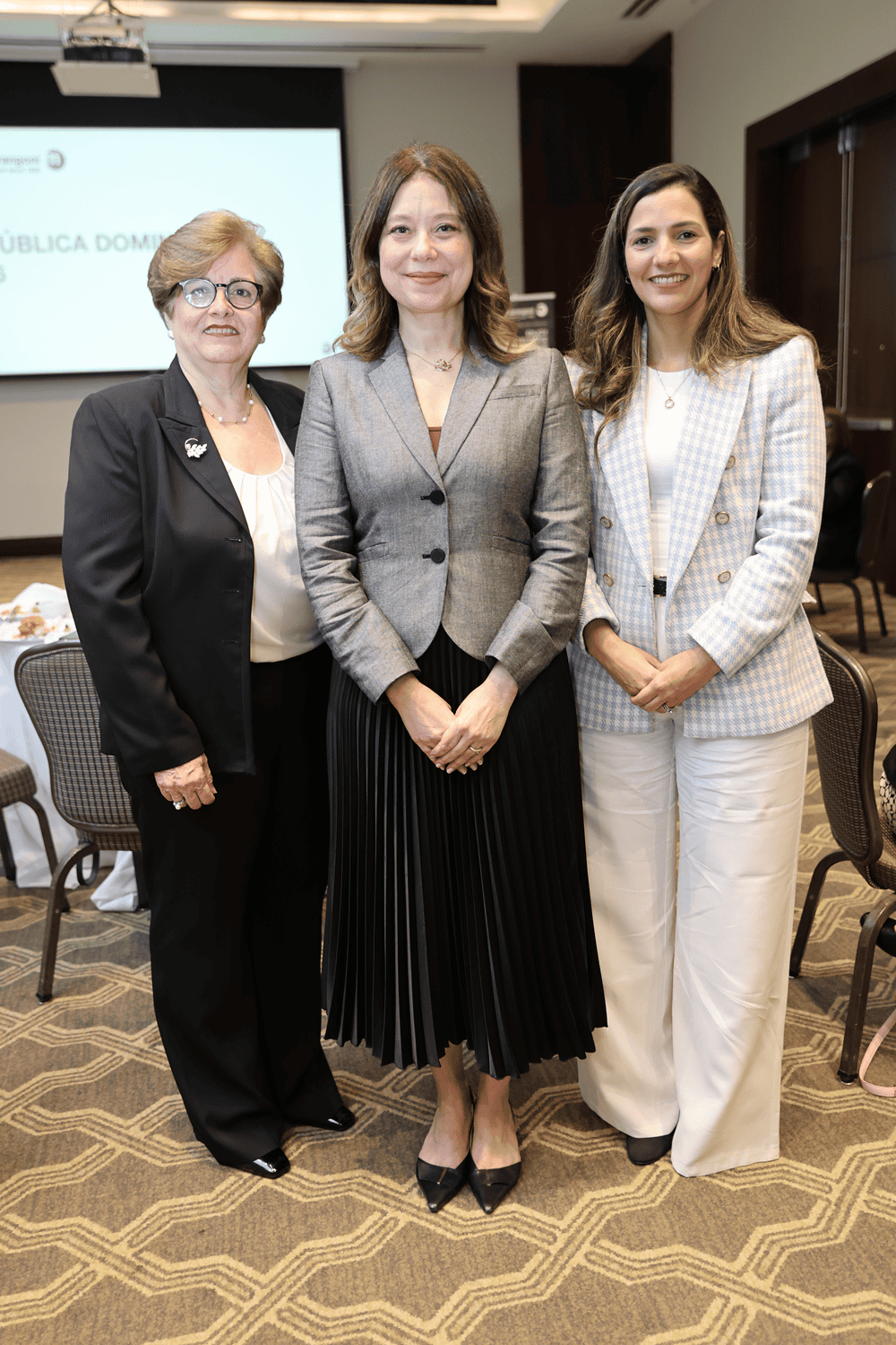 Sandra G&oacute;mez, Whyna Ortega y Leire Gonz&aacute;lez.