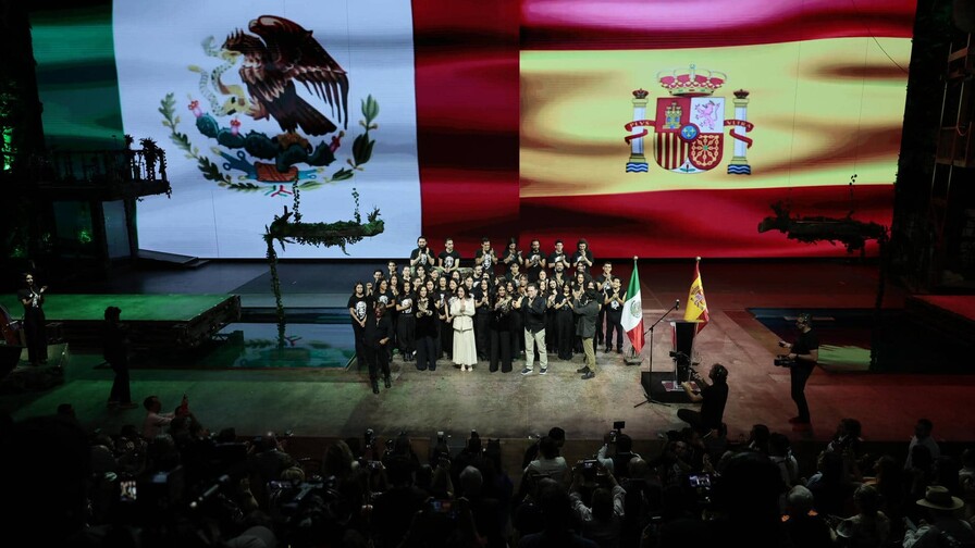 Sheinbaum carga contra reivindicaci&oacute;n de Hern&aacute;n Cort&eacute;s en plena visita de Ayuso a M&eacute;xico