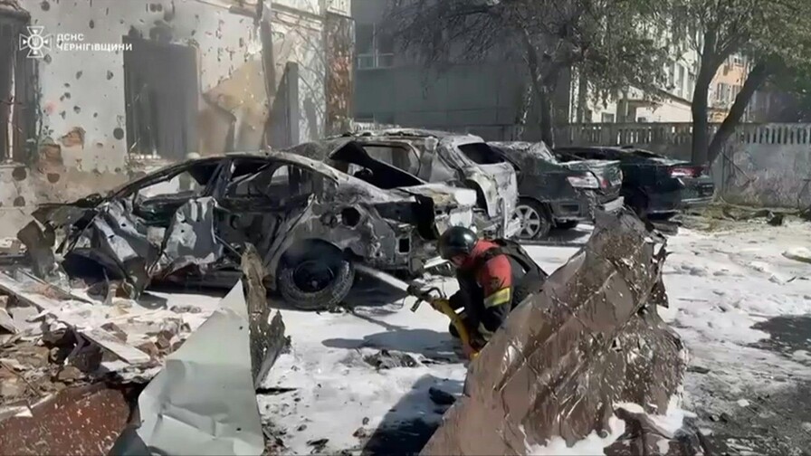 Ucrania denuncia el cinismo absoluto de Rusia por lanzar ataques antes de las treguas