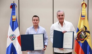 Ecuador y Rep&uacute;blica Dominicana inician negociaciones para un acuerdo comercial parcial