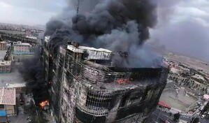 Ocho muertos y decenas de heridos por incendio en un centro comercial en Ir&aacute;n