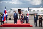 El presidente Abinader llega a Costa Rica para transmisi&oacute;n de mando de Laura Fern&aacute;ndez