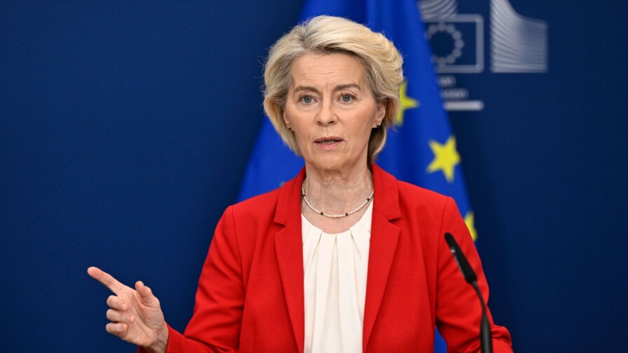 Jefa de UE se&ntilde;ala buenos avances para aplicar acuerdo comercial con EEUU antes del 4 julio