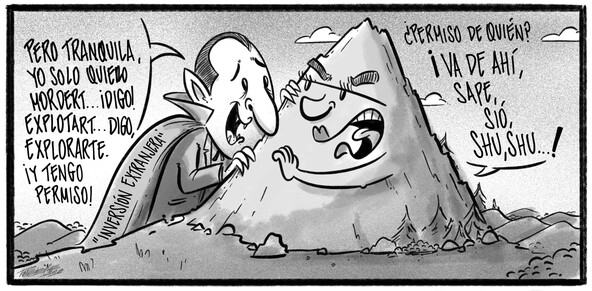 Caricatura de Noticiero Poteleche 6 mayo 2026