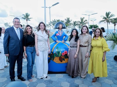 Exponen la Menina Frutas de Dominicana en el Malecón Deportivo