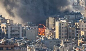 El Ej&eacute;rcito de Israel ataca la capital de L&iacute;bano