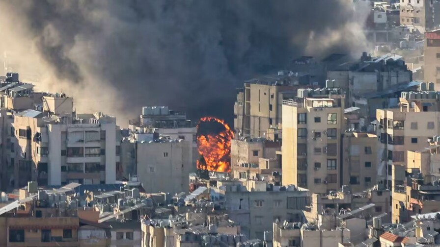 El Ej&eacute;rcito de Israel ataca la capital de L&iacute;bano