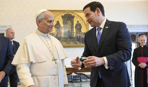 Rubio manifiesta ante Le&oacute;n XIV su compromiso por la paz y buena relaci&oacute;n con el Vaticano