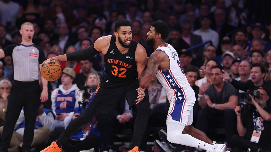 Los Knicks se adelantan 2-0 ante unos Sixers sin Embiid