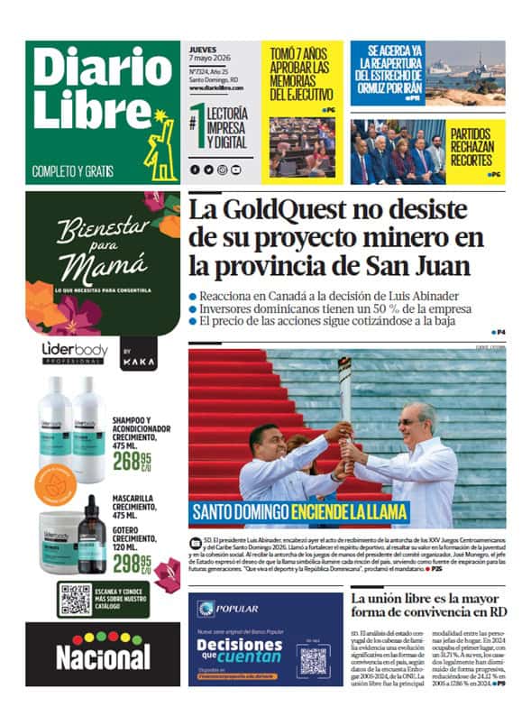 Día Jueves, 19 de Febrero de 2026 Edición 7251.