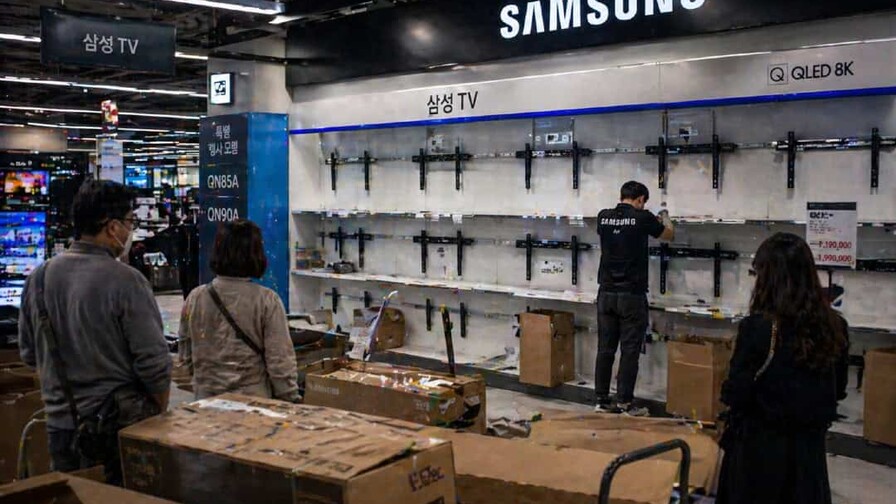 La surcoreana Samsung dejar&aacute; de vender en China electrodom&eacute;sticos, televisores y monitores