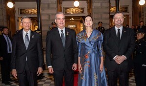 Abinader participa en cena oficial ofrecida por su hom&oacute;logo de Costa Rica, Rodrigo Chaves