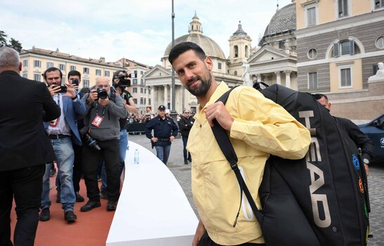 Djokovic reaparece tras su lesi&oacute;n con una derrota en Roma