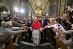 Me siento bendecido: Le&oacute;n XIV celebra un a&ntilde;o de pontificado en Pompeya y N&aacute;poles